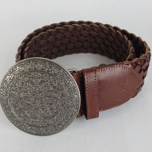 American Eagle Outfitters Braided Leather Belt